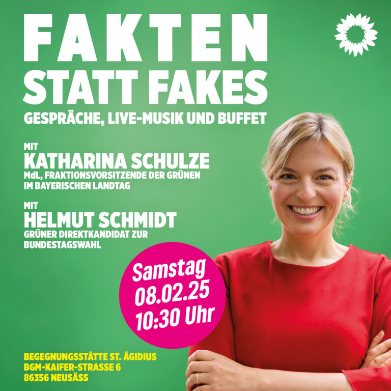 Frühstück mit Katharina Schulze: „Seien wir ehrlich – Lügen sind keine Meinung“
