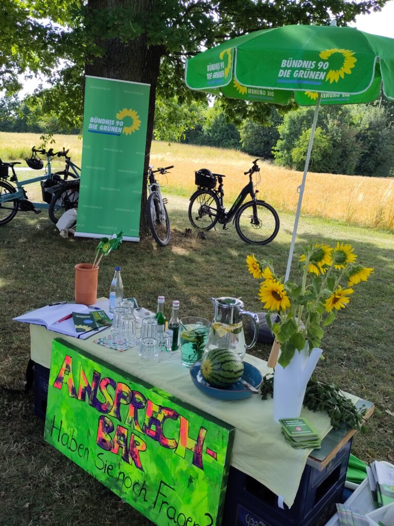 Picknick im Grünen – offener Grüner Stammtisch