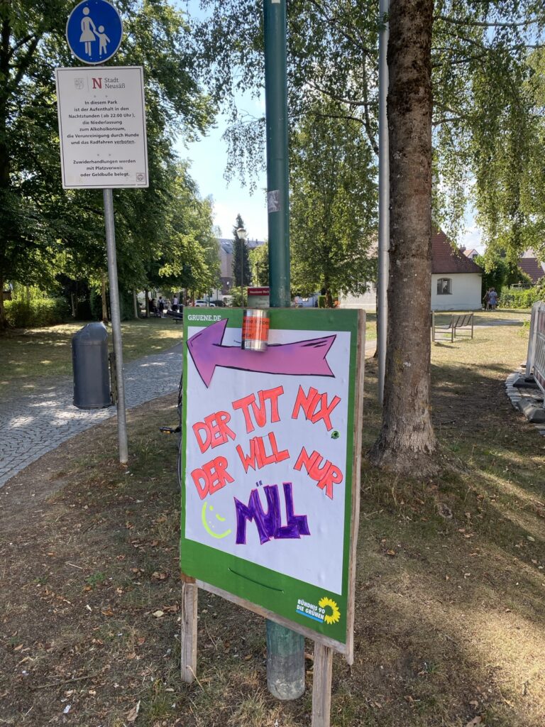 Mit Humor für mehr Stadtsauberkeit